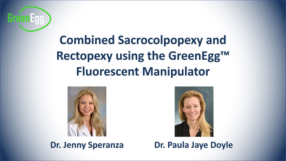 Colorectal and Urogynecology robotic-assisted sacrocolpopexy